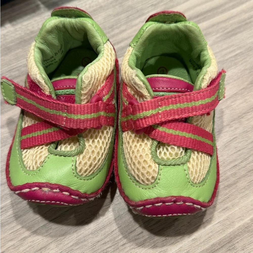 Stride Rite bright green